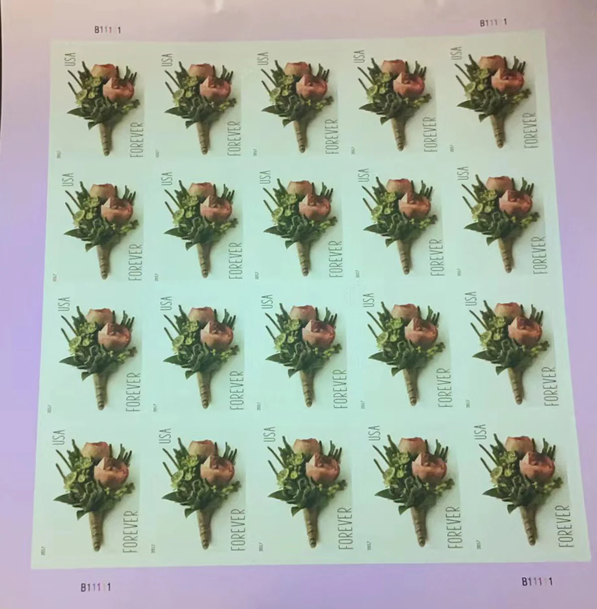 Celebration Boutonniere Forever Postage Stamps - Image 3
