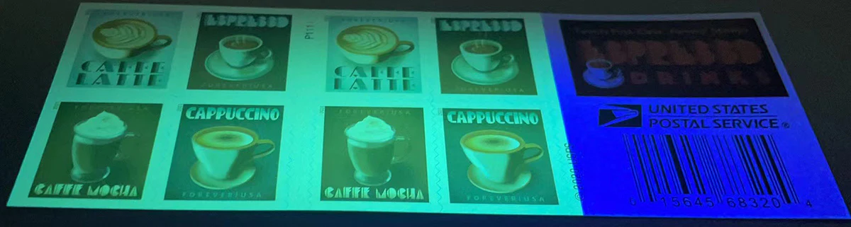 Espresso Drinks coffee Forever Postage Stamps - Image 3
