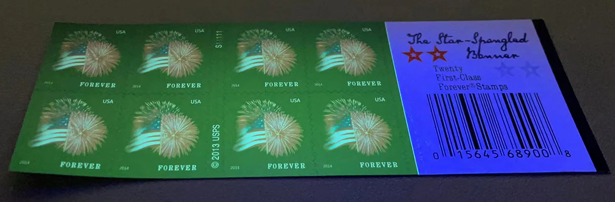 Star-Spangled Banner Fireworks Forever Postage Stamps - Image 3